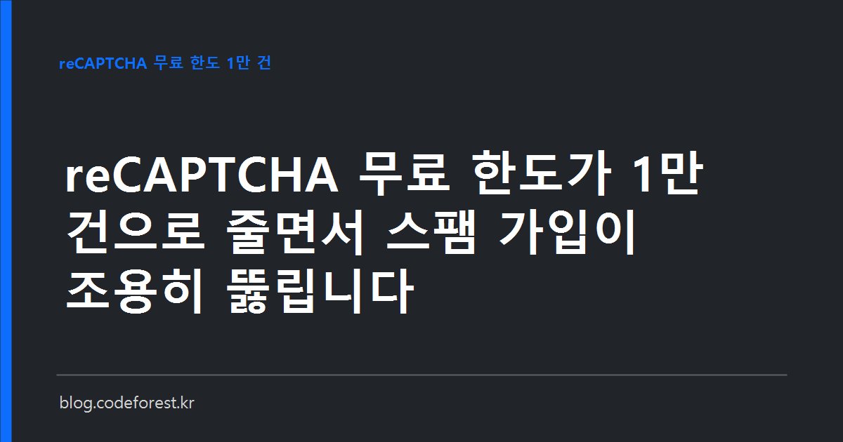 reCAPTCHA 점수가 0.9로만 찍히는 서버 로그와 스팸 가입 목록을 나란히 보여 주는 이미지