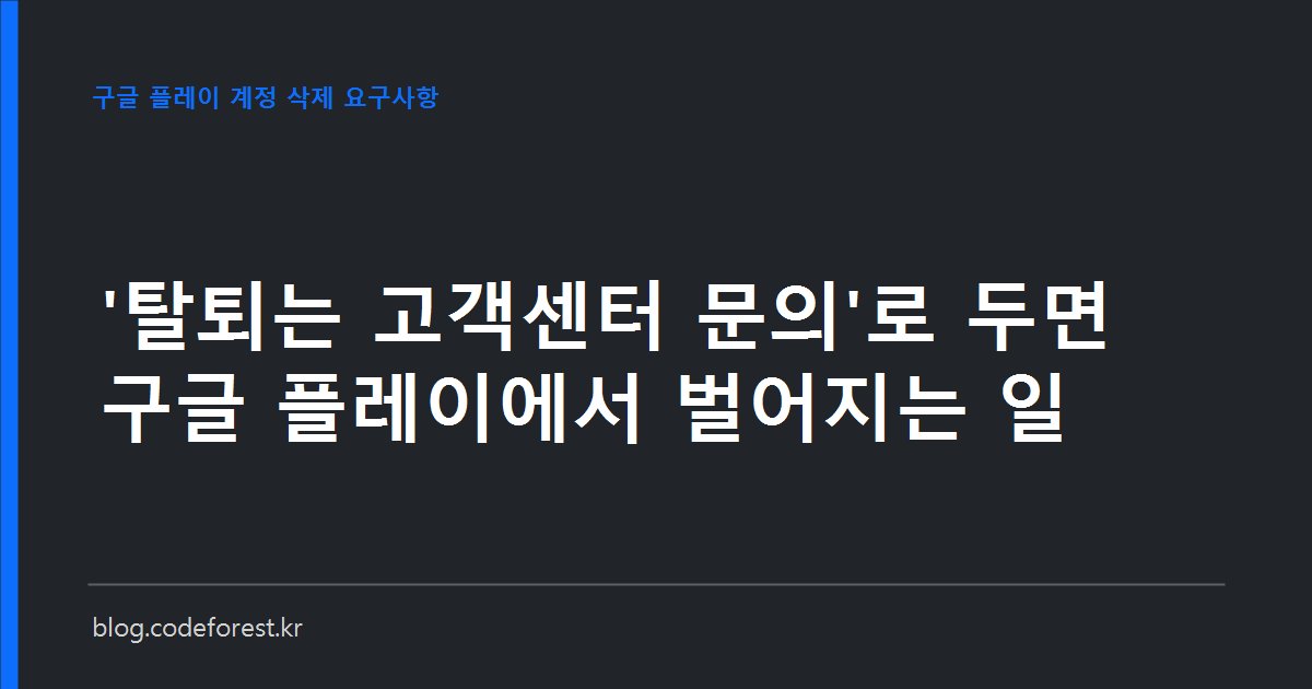 스마트폰 앱 설정 화면의 계정 삭제 메뉴와 구글 플레이 데이터 보안 양식을 나란히 보여주는 이미지